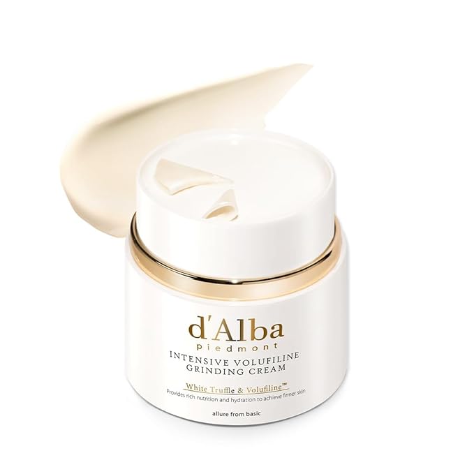 d'alba Piedmont Italian White Truffle Intensive Grinding Cream, Volufiline 50,000ppm, elasticity care and nourishment, Korean Skin Care-FemmiqueWomen