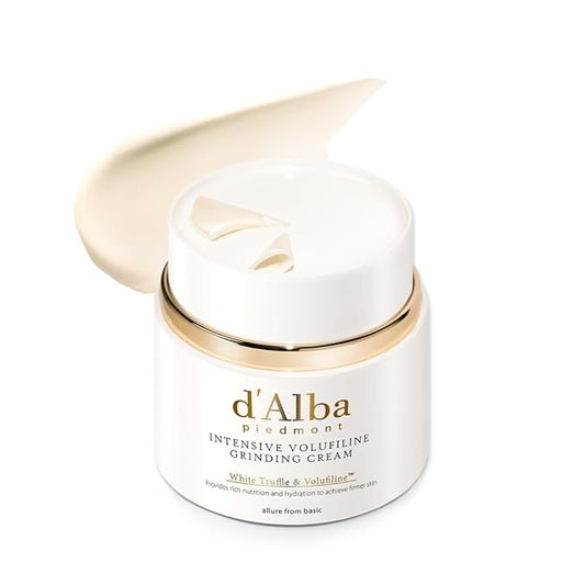 d'alba Piedmont Italian White Truffle Intensive Grinding Cream, Volufiline 50,000ppm, elasticity care and nourishment, Korean Skin Care-FemmiqueWomen