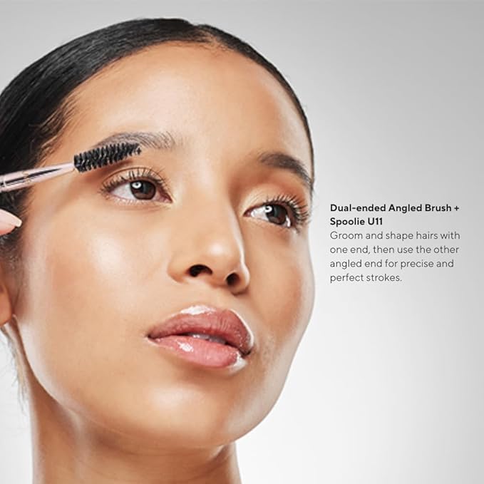 Professional Makeup Brush 11 Piece Set, Premium Synthetic Vegan Brushes Kit for Blending Powder, Foundation, Concealer, Blush & Eye Shadow, Cruelty-Free-FemmiqueWomen