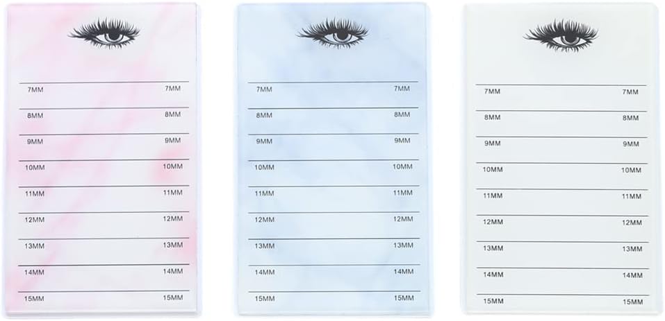 10 Layers Acrylic Eyelash Storage Box, Makeup Eyelashes Extension Close-Packed Display with 10 Pallets, Grafting False Eyelashes Glue Pallet Holder Display Organizer (White)-FemmiqueWomen