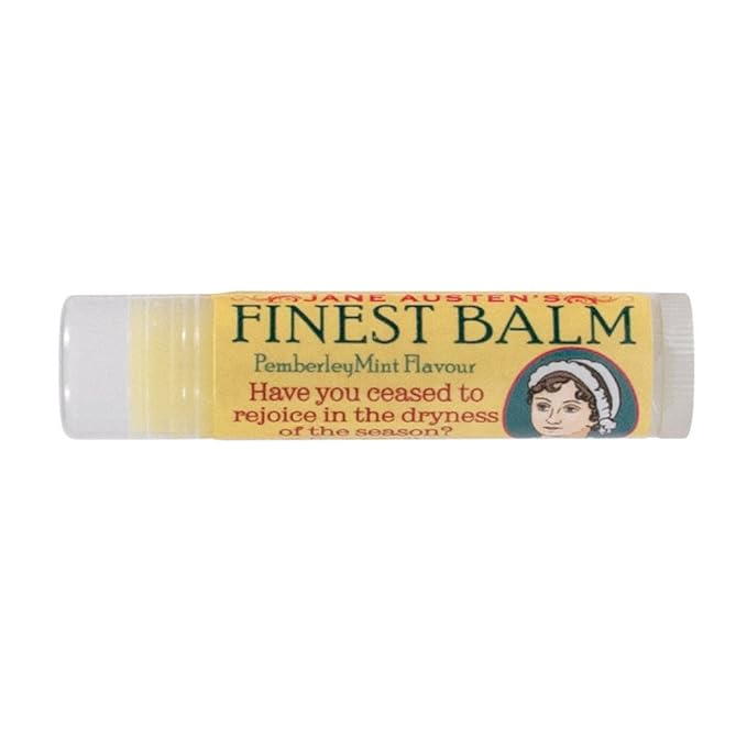 Jane Austen's Finest Balm, Lip Balm Tube, Peppermint Flavored - Cruelty-Free and Made in the USA from Natural and Imported Ingredients-FemmiqueWomen