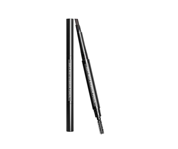 long lasting and waterproof Triangle eyebrow Pencil With Brush (coffee)