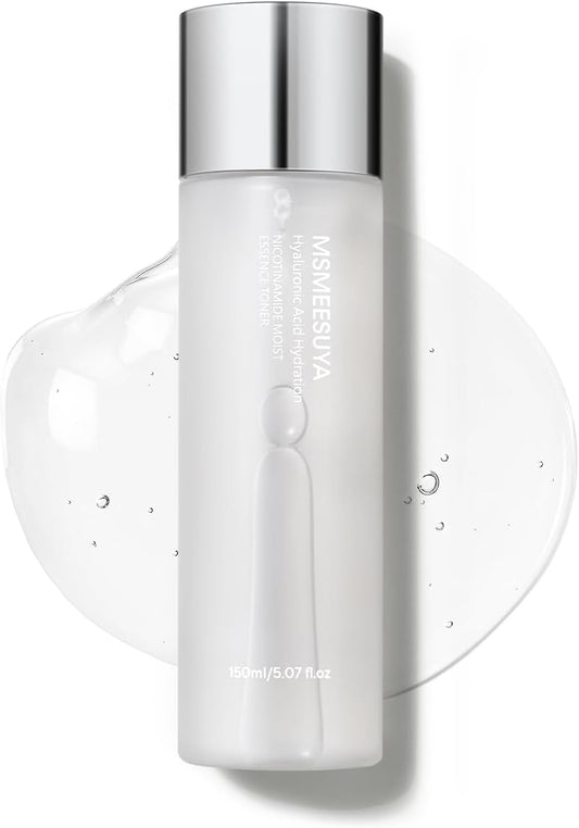 Nicotinamide Moist Essence Toner, with Nicotinamide, A Fresh and Delicate Feel, Moisturizing, Alcohol-Free, Suitable for All Skin Types, 150ml/5.07 fl oz-FemmiqueWomen