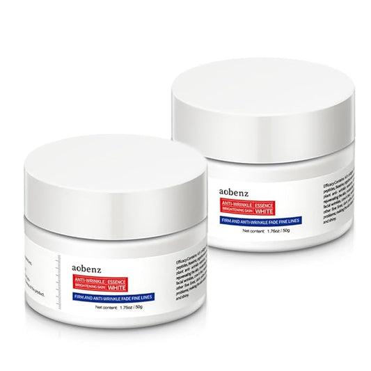 SINPIN aobenz Anti Aging Moisturizer Face Cream for Women & Men - Night Cream for Face & Neck | All Skin Types | Niacinamide + Hyaluronic Acid | Firming, Tightening, Anti Wrinkle, 1.76FL (2PCS)-FemmiqueWomen