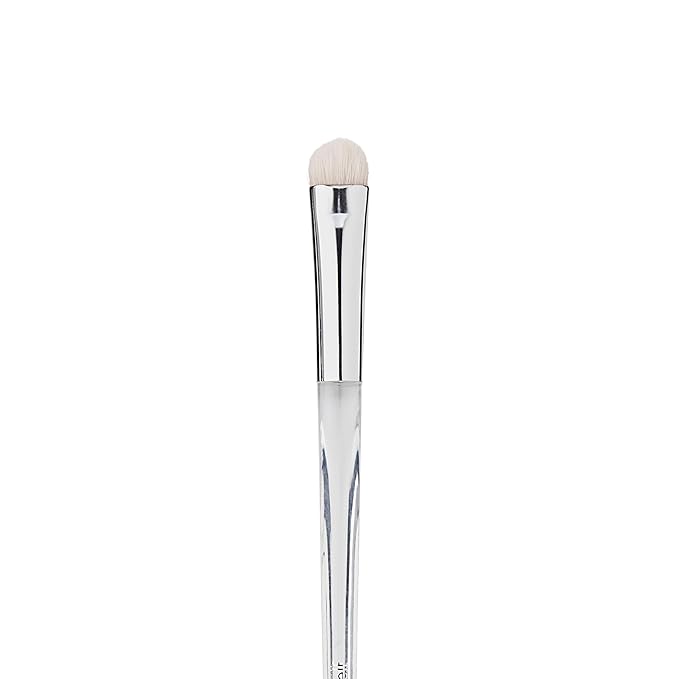 e.l.f. Precision Eyeshadow Brush, Medium-Sized, Tapered, Soft, Synthetic, Luxurious, Blends, Highlights, Contours, Shades, Applies Color, Easy To Clean-FemmiqueWomen