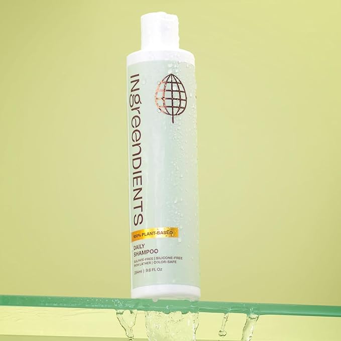 Non Toxic Vegan Shampoo with Organic Ingredients, Apple Cider Vinegar & Tea Tree Oil - Sulfate Free, Color Safe, Paraben Free, Gluten Free, Cruelty Free, pH Balanced-FemmiqueWomen