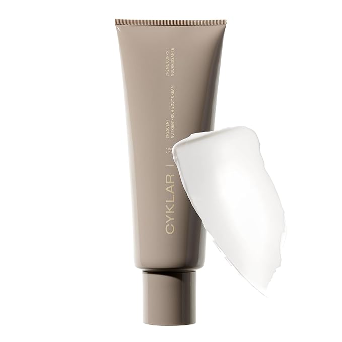 Nutrient Rich Body Cream. Crescent Fragrance Nourishing Moisturizer with Niacinamide and Banana Flower Extract. Deep Hydration, Thick Body Lotion, Dry Skin Cream for Women and Men, 8 Fl Oz-FemmiqueWomen