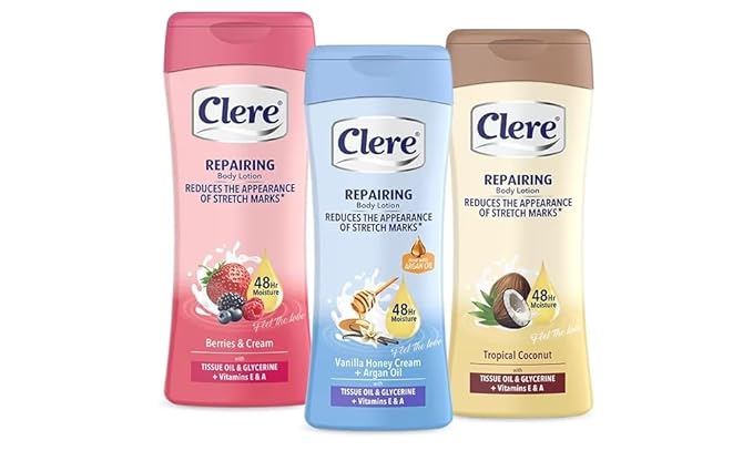 CLERE Body Lotion - Berries & Cream - 400mL-FemmiqueWomen
