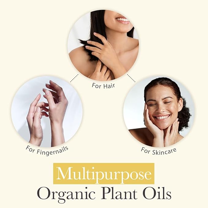 Pranarom - USDA Certified Organic Cold-Pressed Rosehip Virgin Plant Oil - 2 fl oz Glass Bottle - for Anti-Aging, Helps Acne Scar, Massaging, Face, Hair & Skin, Unisex-FemmiqueWomen