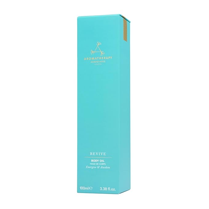 Aromatherapy Associates Revive Body Oil. A Luxurious Oil for an Energized and Nourished Body. Essential Oils Promote Healthy Micro-Circulation and Soften Skin (3.4 fl oz)-FemmiqueWomen