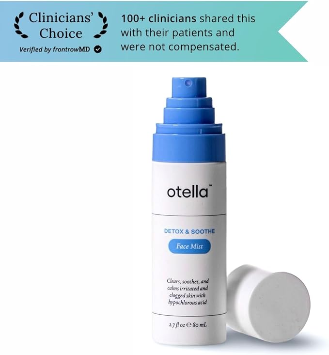 Detox & Soothe Face Mist with Hypochlorous Acid | Reduces Redness & Breakouts | pH Balance & Skin Cleansing for Active Lifestyles | TSA Approved, 2.7 oz | Clean Ingredients-FemmiqueWomen