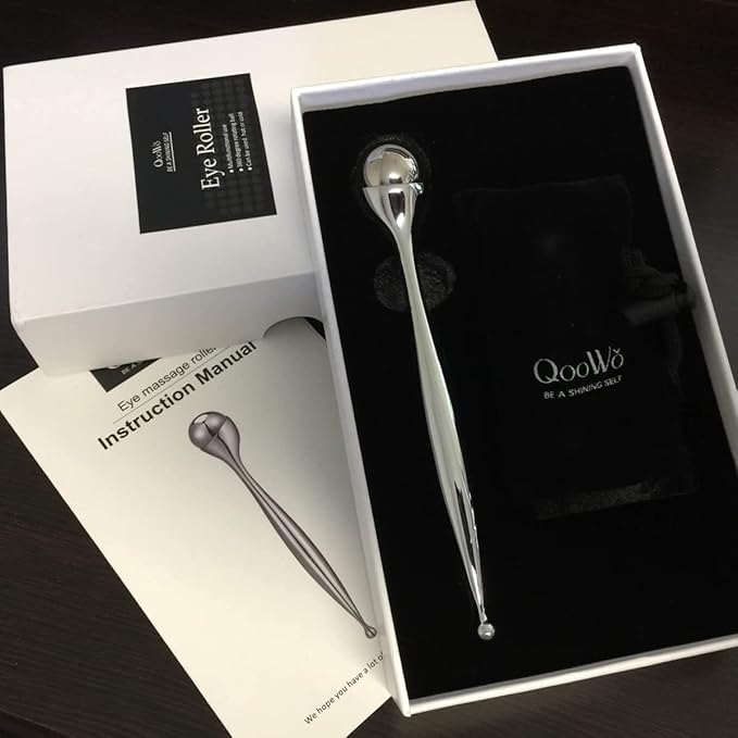 2-in-1 Eye Cream Applicator and Ice Roller, Face Massager Tool for Puffiness, Eye Bags, Muscle Ache-FemmiqueWomen