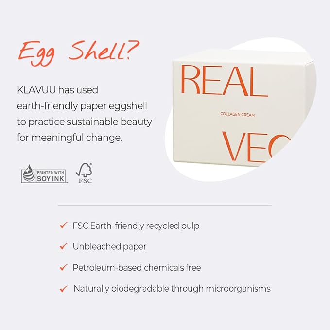 KLAVUU Real Vegan Collagen Cream - Enhances Skin Elasticity, Providing Deep Hydration to Dry Skin for a Radiant, Youthful Glow-FemmiqueWomen