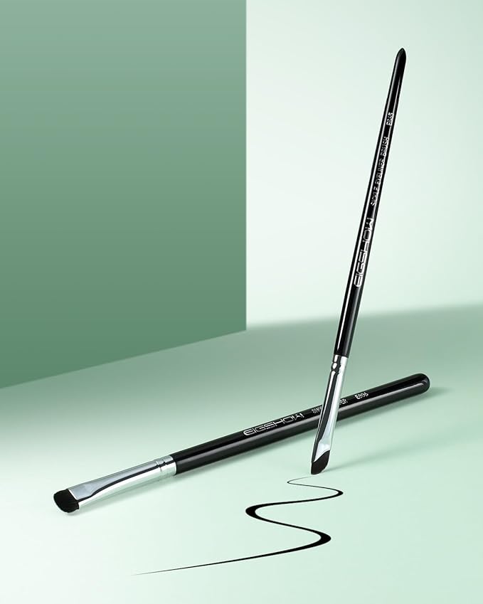 EIGSHOW Eyeshadow Smudge Brush & Eyeliner Brush, High-End Precision Eye Makeup Tools for Blending Cat Eye, Winged Liner (E865&E806)-FemmiqueWomen