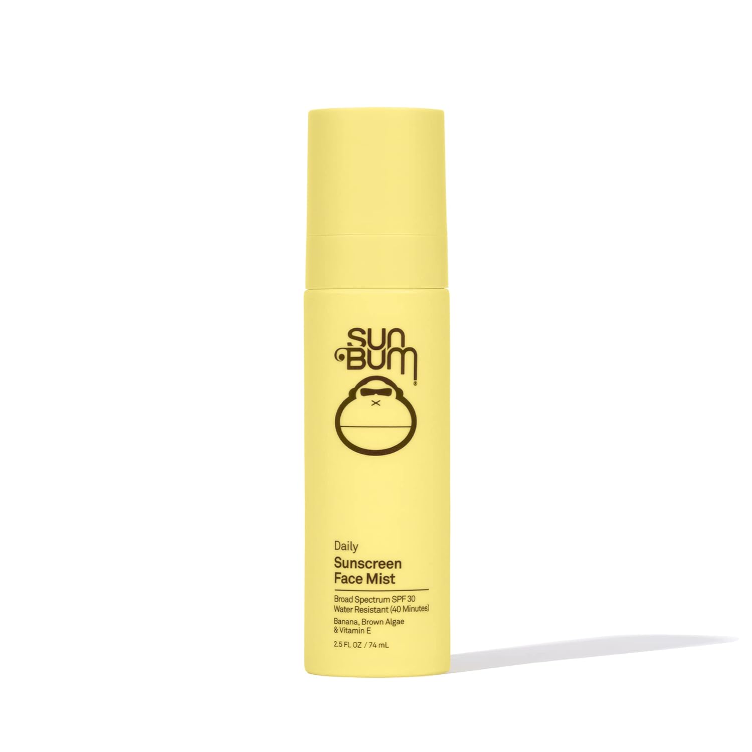 Sun Bum Skin Care SPF 30 Daily Sunscreen Mist - Vegan and Hawaii 104 Act Compliant (Made without Octinoxate & Oxybenzone) - Broad Spectrum UVA/UVB Facial Sunscreen Spray with Vitamin E - 2.5 oz-FemmiqueWomen