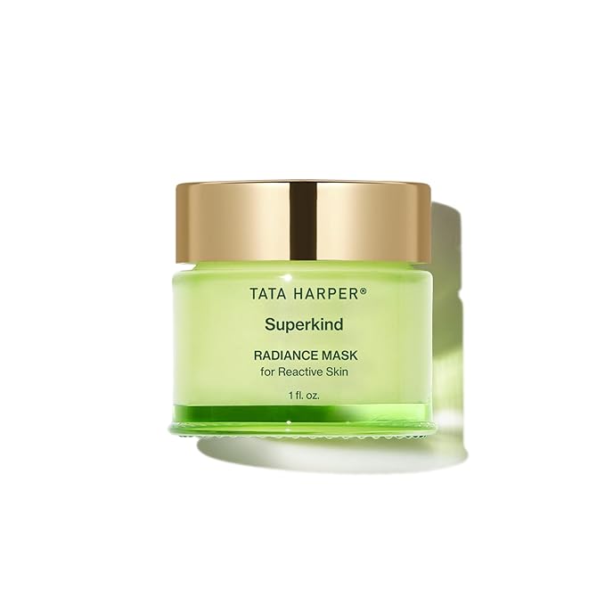 Tata Harper Superkind Radiance Mask, Gentle Glow Mask for Sensitive Skin, Skin Barrier Support, Hypoallergenic Skincare, Fragrance Free, Natural Skincare, Dermatologist Tested, Vegan, 30ml-FemmiqueWomen