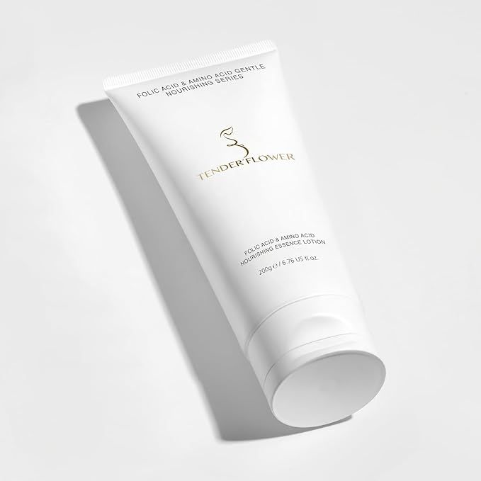 Body Lotion with Folic Acid,Stretch marks cream,Hyaluronic acid body lotion,Shea butter,Skin Firms, Smooth, unscented cream,sensitive skin, Moisturizing Dry Skin (6.7oz)-FemmiqueWomen