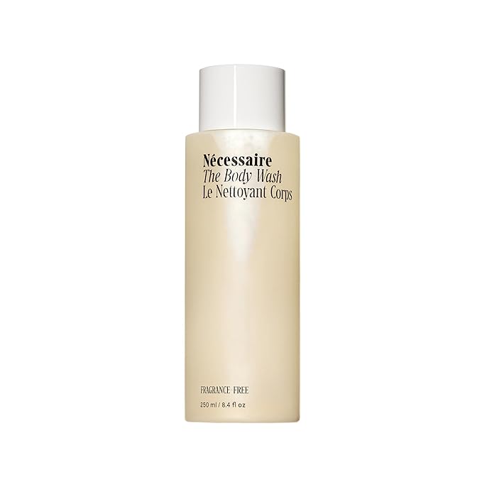 Nécessaire The Body Wash. Fragrance-Free. Multi-Vitamin Gel Cleanser. Nourish, Soften. Hypoallergenic. Dermatologist-Tested. No SLS/SLES. 250 ml / 8.4 fl oz-FemmiqueWomen