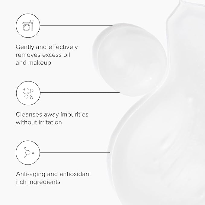 DRMTLGY Essential Facial Cleanser - Gentle Face Cleanser and Face Wash for Women and Men with Anti-Aging Peptides & Hyaluronic Acid. 6.9 fl oz, 2 Pack-FemmiqueWomen