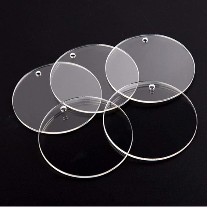 3 PCS Acrylic Cosmetic Makeup Palette Liquid Foundation Mixing Palette Art nail Palette Pigment for Nail Art Beauty Salon Color Cream Liquid Foundation Mixing Palette-FemmiqueWomen