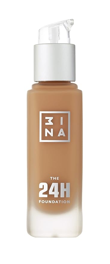 3INA The 24H Foundation 648-24H Long-Wearing Formula - Medium To High Buildable Coverage - Smooth Matte Finish - Expanded Shade Selection - Waterproof, Cruelty Free, Vegan Makeup - 1.01 Oz-FemmiqueWomen
