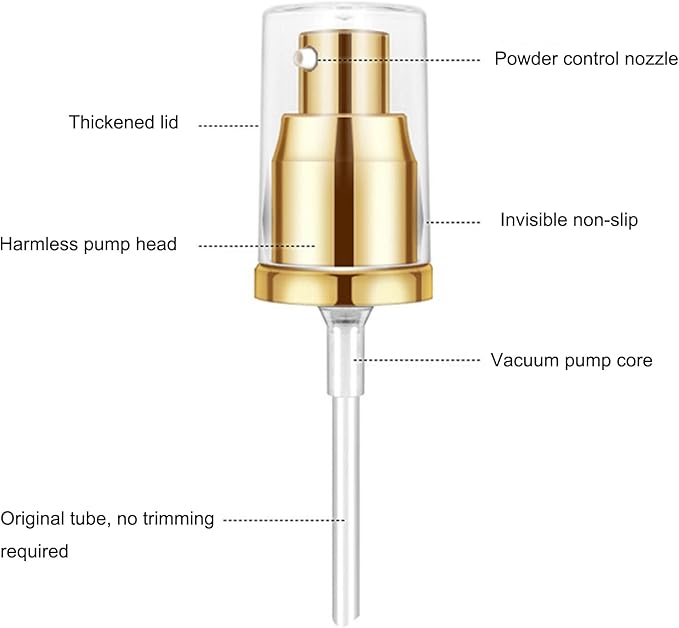 2Pack DW Foundation Pump for Estee Lauder Double Wear Pump 30ML Vacuum Pump Head Press Dedicated-FemmiqueWomen