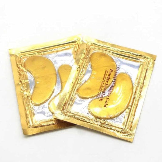24K Gold Eye Patches (12 Pairs) Collagen, Anti-Wrinkle, Anti-Aging, Beauty & Personal Care, Dark Circles & Puffiness-FemmiqueWomen