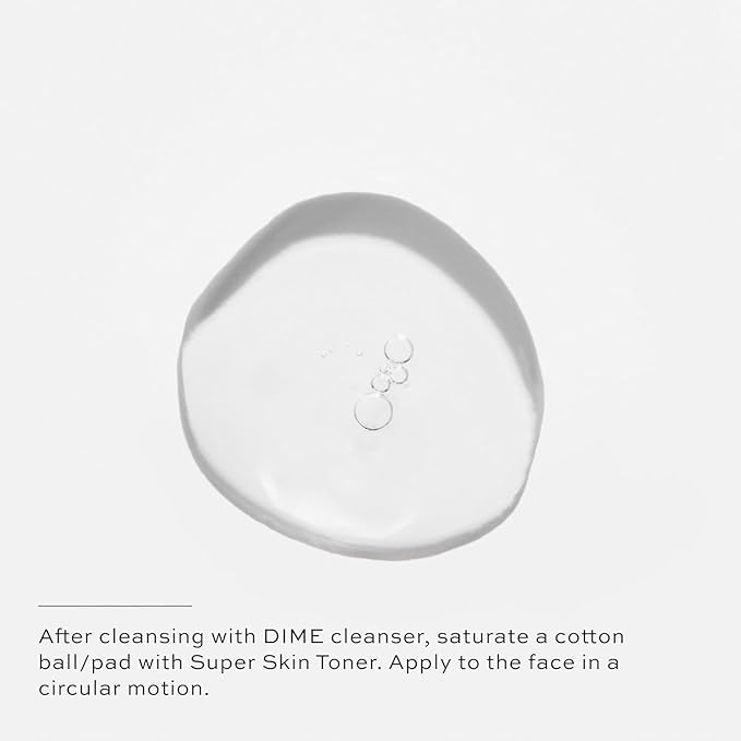 DIME Beauty Super Skin Toner, Alcohol-Free Witch Hazel Toner, Hydrating Toner for Face with Aloe Vera and Cucumber Extract, 4 oz / 120 ml-FemmiqueWomen