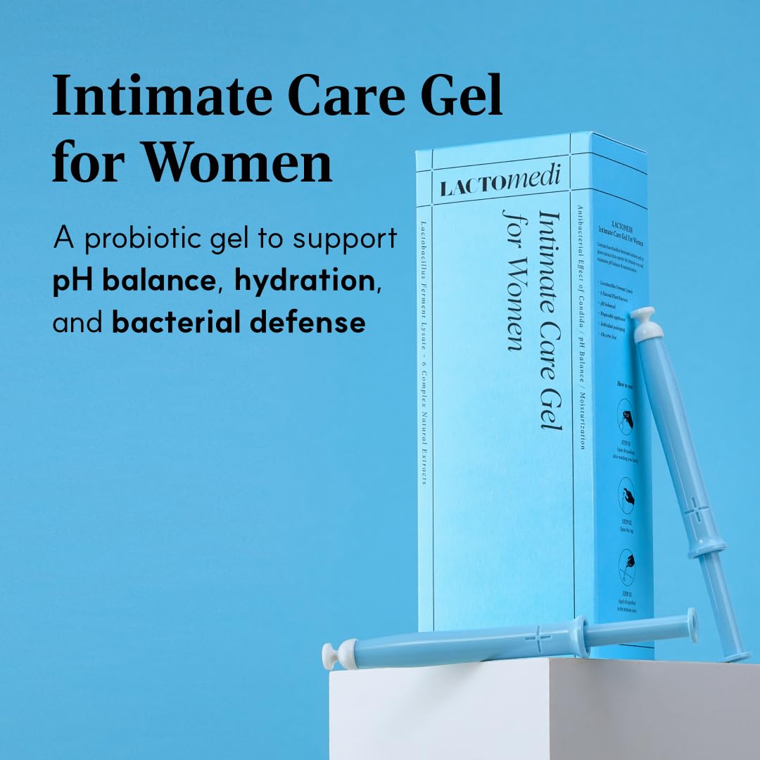 Intimate Care Gel | 5-Day Intensive Care Package | Vaginal Probiotics Applicator | Yeast Infection Care | BV Gel | pH Balance Gel | Itchiness and Unpleasant Odor | 1Box x 5pcs-FemmiqueWomen