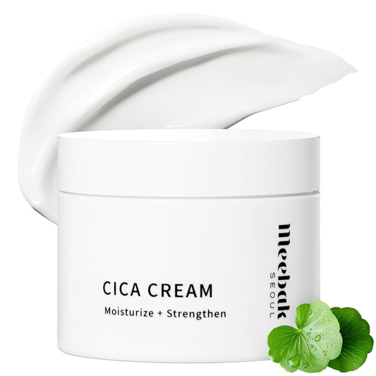 Meebak Cica Cream | Daily Repair Moisturizer with Niacinamide, Ceramide, & Retinol | Deep Hydration & Soothing | Locks in Moisture | Suitable for Sensitive Skin-FemmiqueWomen