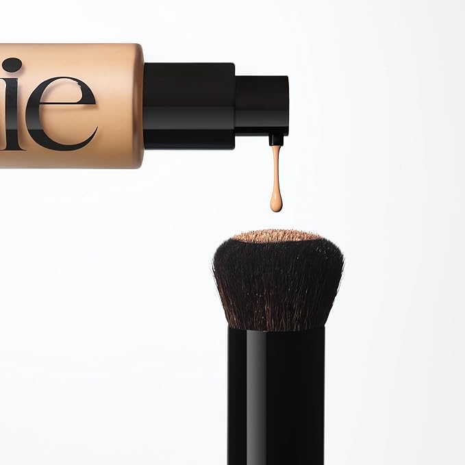 Saie The Base Foundation Brush for Liquid Makeup - Ultra-Soft Makeup Brush with Cruelty-Free, Synthetic Bristles - Designed for Foundation, Skin Tints & Cream Bronzers (1 Count)-FemmiqueWomen