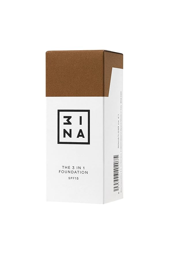 3INA The 3-In-1 Foundation 219 - Vegan Formula - Combination Of Primer, Concealer And Foundation - Medium Coverage - Natural Finish - Perfect For Covering Lines And Blemishes - Long Lasting - 1.01 Oz-FemmiqueWomen