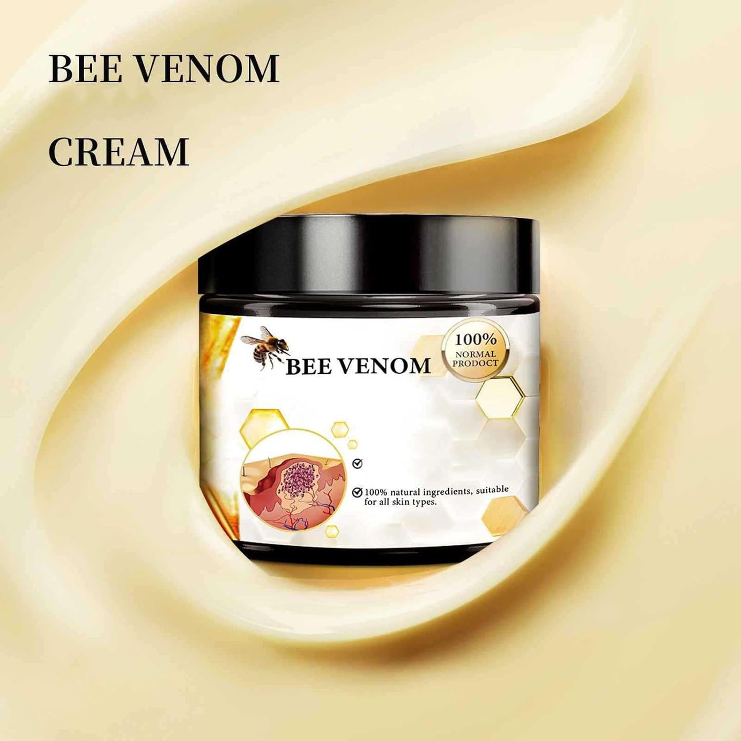 2Pcs Bee Venom Cream, New Professional Bee Venom Repair Cream, Bee Venom Cream for All Parts of The Body-FemmiqueWomen