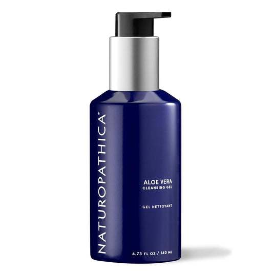 Naturopathica Aloe Vera Cleansing Gel, Facial Cleanser with Aloe Vera and Lavender, Clarifying Face Wash for Men and Women, 5 fl oz-FemmiqueWomen