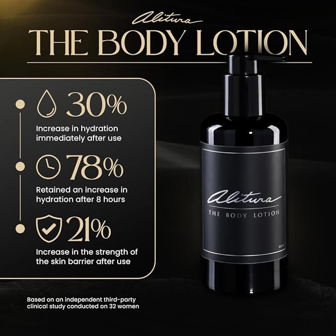 Alitura Naturals Organic Face & Body Lotion – Anti-Aging Moisturizer with Olive Oil & Acai Butter – Hydrating Cream for Dry, Sensitive & Aging Skin – For Men & Women – 200ml-FemmiqueWomen