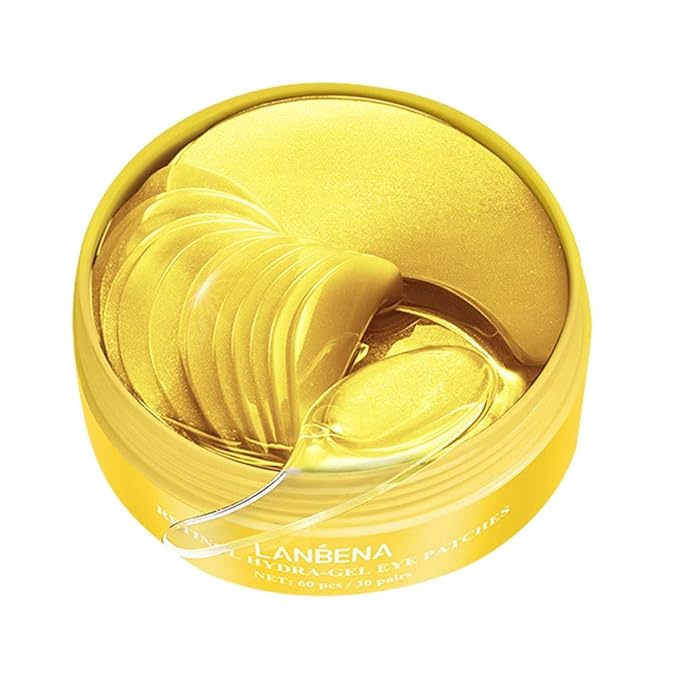 30 Pairs Hyaluronic Acid Collagen Eye Mask,Moisturizing Brightening Eye Mask, Eyes Treatment for Reducing Dark Circles, Lighten Wrinkles Anti-Aging, Fine Lines Eye Bags Puffiness for Women Men-FemmiqueWomen