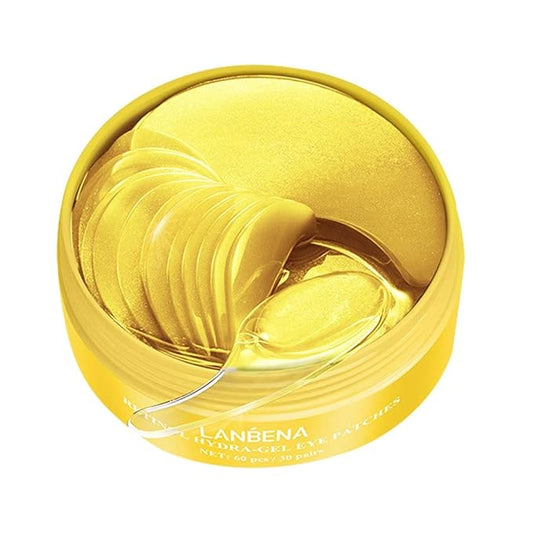 30 Pairs Hyaluronic Acid Collagen Eye Mask,Moisturizing Brightening Eye Mask, Eyes Treatment for Reducing Dark Circles, Lighten Wrinkles Anti-Aging, Fine Lines Eye Bags Puffiness for Women Men-FemmiqueWomen