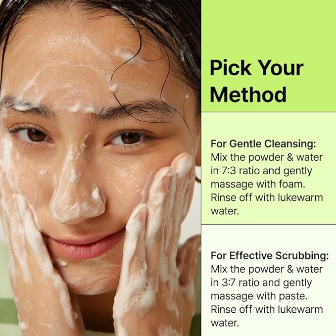 By Wishtrend Green Tea & Enzyme Powder Wash, 3.88 oz (110 g)-FemmiqueWomen