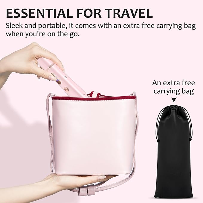 2025 Upgraded Bikini Trimmer for Women - 2 in 1 Dermave Bikini Shaver with LED Display, Dual Head Cordless Electric Shaver, IPX7 Waterproof Wet/Dry Body Hair Trimmer for Face, Body & Intimate Areas-FemmiqueWomen