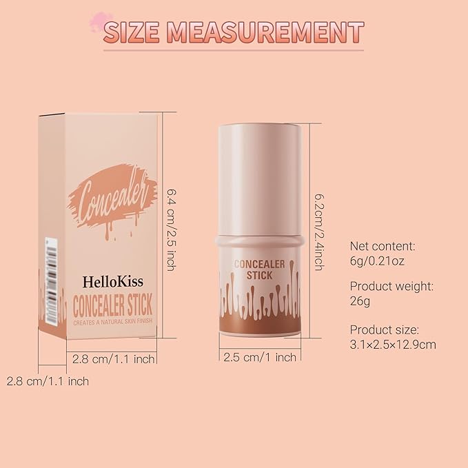 3Pcs Cream Contour Stick, with Highlighter Stick Milk Bronzer Stick Blush Stick, Face Contour Stick Highlighter Makeup with Makeup Brush and Sponge, Easy to Sculpt the Face, Long Lasting-FemmiqueWomen