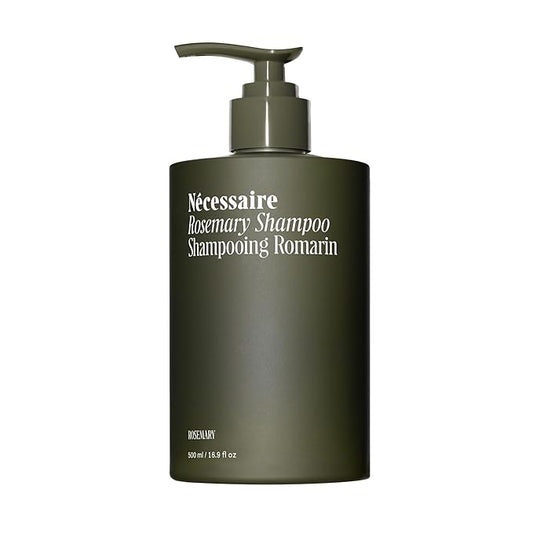 Nécessaire Rosemary Shampoo With Pump | Multi-Protien Strengthening Conditioner For Thinning Hair. For Women + Men. Good For All Hair Types/Textures. Color-Safe. 500 ml / 16.9 oz-FemmiqueWomen