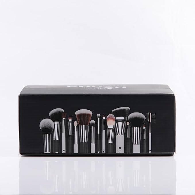 DUcare Professional Makeup Brushes 31Pcs Panda Series Makeup Brush Set Kabuki Foundation Blending Face Powder Blush Concealers Eye Shadows With Leather Case Organizer-FemmiqueWomen