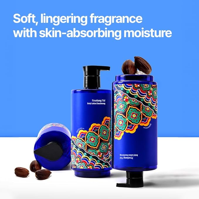 Pyunkang Yul PKY Dancheong Body Lotion, Intensive Moisture, Natural Scents with Essential Oils, Inspired by Fade-Resistant Korean Dancheong, Zero Irritation, Korean Skincare (11.83 Fl. Oz, 350ml)-FemmiqueWomen