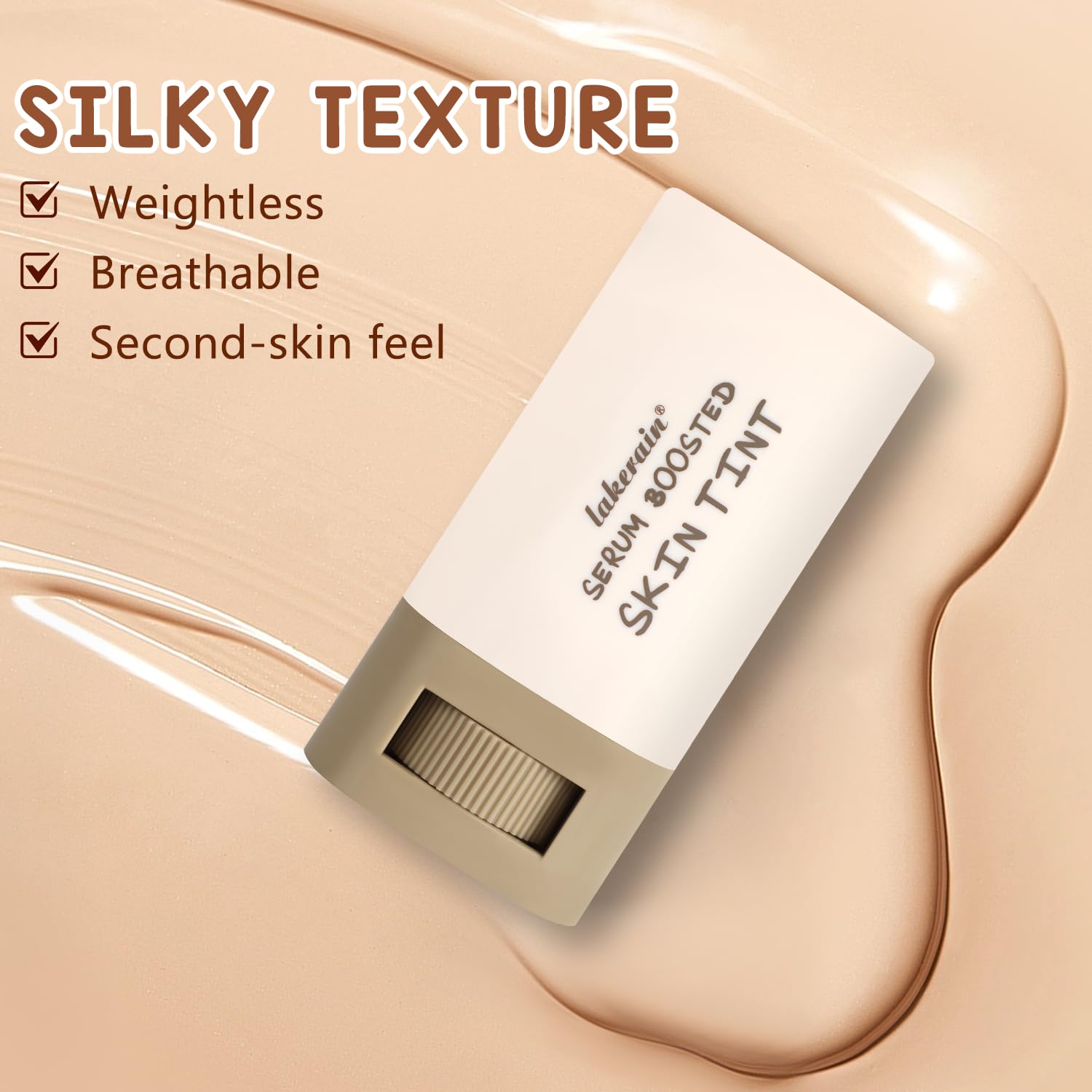 2PCS Foundation Stick Beauty Balm Serum Boosted Skin Tint, Solid Tinted Moisturizing Serum Contour Stick, Natural Fit, Moisturizing ＆ Concealing Foundation Sticks (#01)-FemmiqueWomen