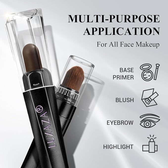 10PCS Eyeshadow Stick,Shimmer And Matte Brown Metallic Cream Eyeshadow Pencil Crayon with Smudge-proof & Waterproof,Eye Brightener Stick-FemmiqueWomen