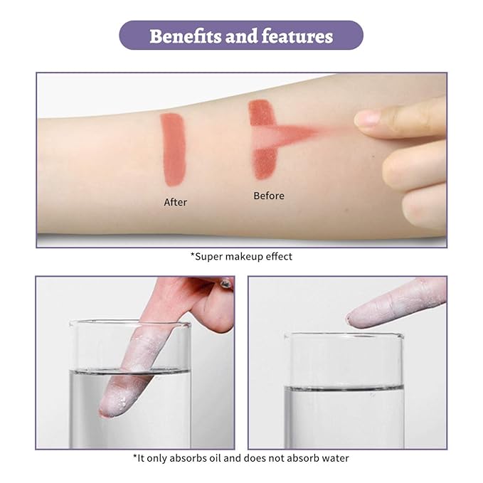 PHOERA Setting Powder Controls Oil,Setting Powder Makeup Light,Loose Powder Makeup Coverage,Loose Setting Powder Mini,0.17oz (01#Translucent)-FemmiqueWomen