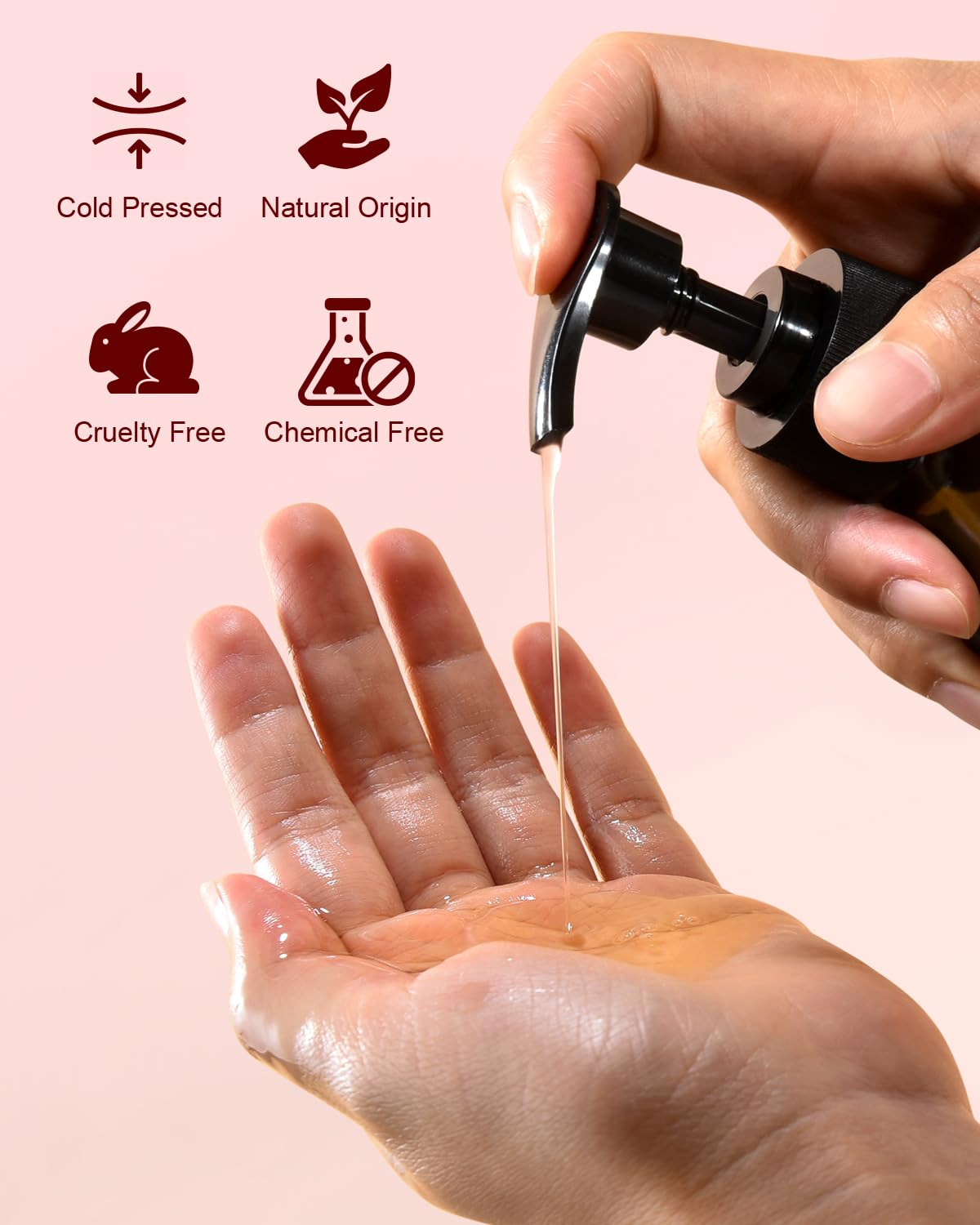 Yoken Rosehip Seed Oil Organic, USDA Certified 100% Pure Rosehip Oils for Face, Hair & Body, 8 fl oz Cold Pressed Rose Hip oil for Skin Moisturizing, Scar Fading, Gua Sha, Massage, Carrier Oil DIY-FemmiqueWomen