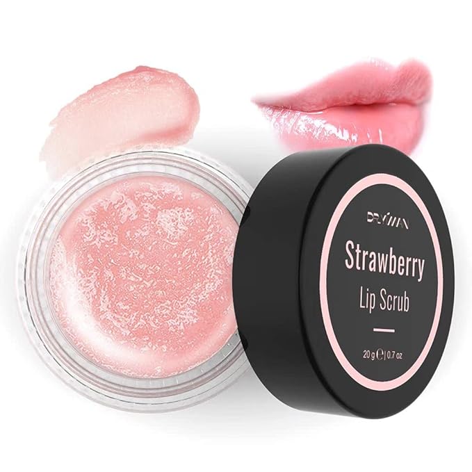 Lip Scrub, Lip Scrubs Exfoliator Moisturizer Dr.YIMAN Sugar Lip Scrub, Lip Exfoliator Scrub for Dry and Chapped Lips,Anti-Aging and Temping, Lip Mask, Lip Care Products, Lip Scrubber, Lip Moisturizer-FemmiqueWomen