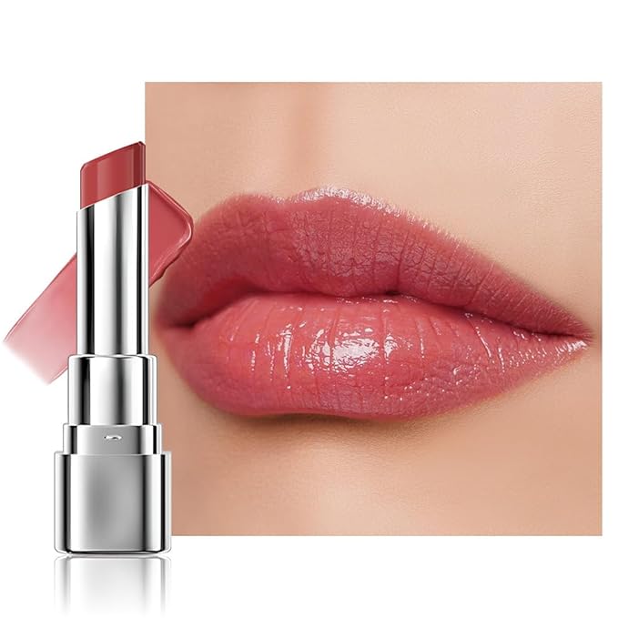 1Pcs Tinted Lip Balm Moisturizing Lipstick – Watermelon Peach Pink Sheer Hydrating Lip Color for Dry Lips – Nourishing Lip Balm for All Women with a Subtle Natural Scent (S02 Summer)-FemmiqueWomen