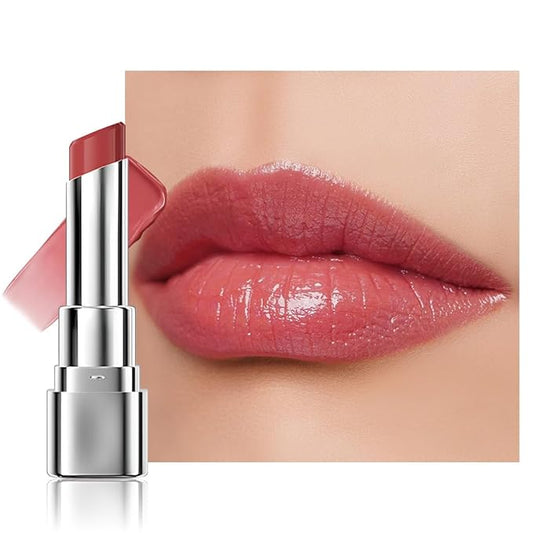 1Pcs Tinted Lip Balm Moisturizing Lipstick – Watermelon Peach Pink Sheer Hydrating Lip Color for Dry Lips – Nourishing Lip Balm for All Women with a Subtle Natural Scent (S02 Summer)-FemmiqueWomen